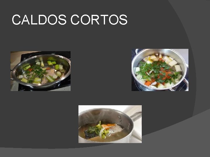 CALDOS CORTOS 