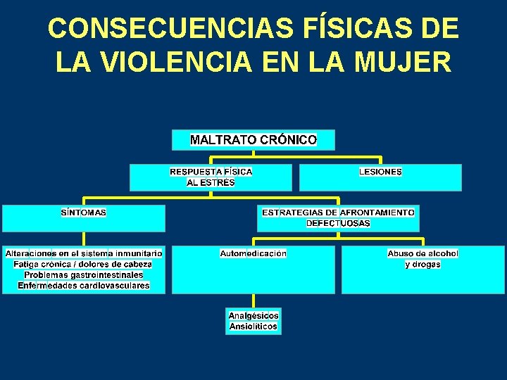 CONSECUENCIAS FÍSICAS DE LA VIOLENCIA EN LA MUJER 