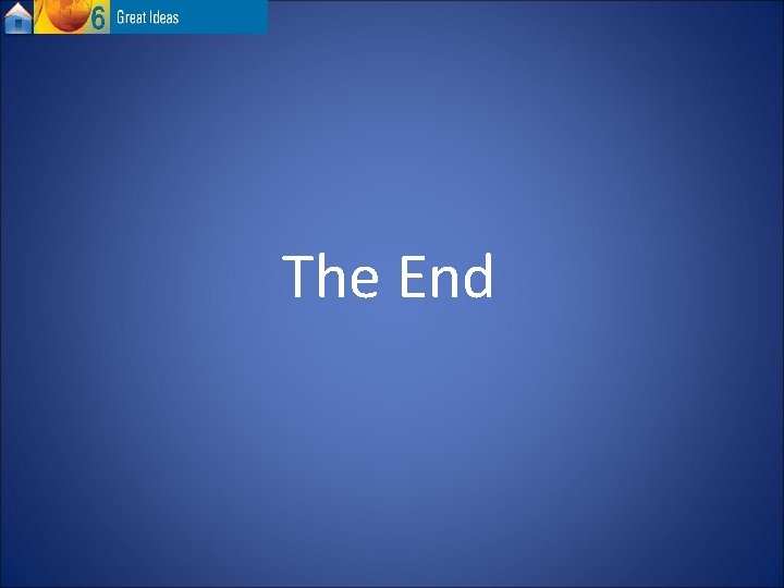 The End 