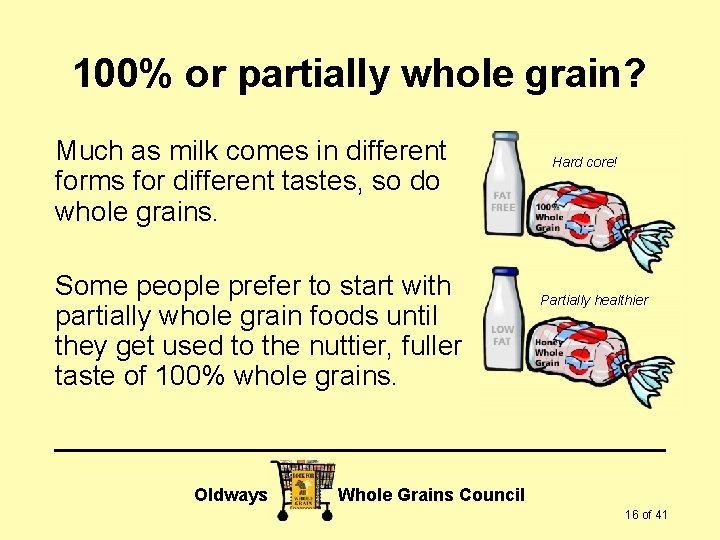 Whole Grains 101 Oldways Whole Grains Council 1