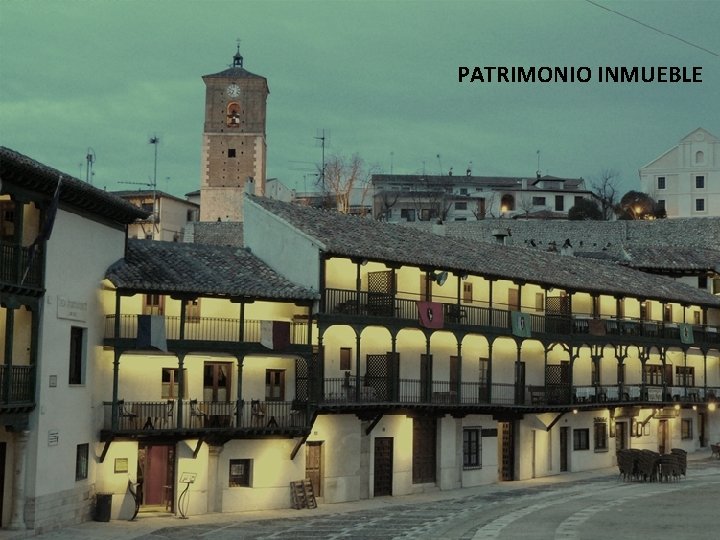 PATRIMONIO INMUEBLE 