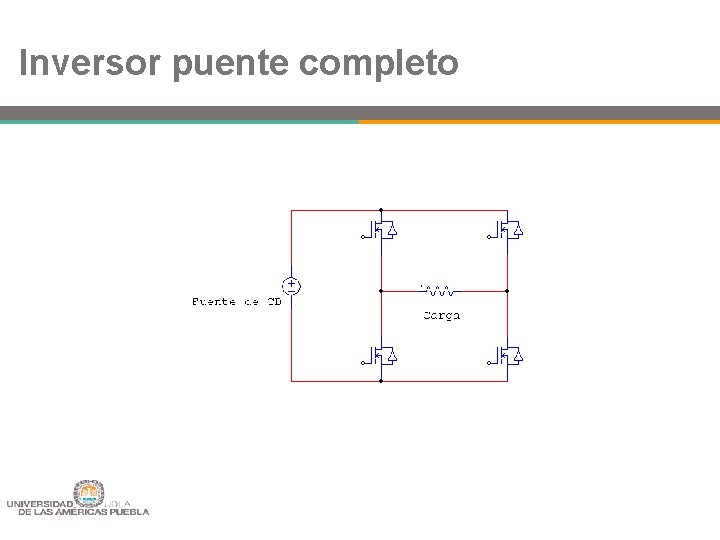 Inversor puente completo 