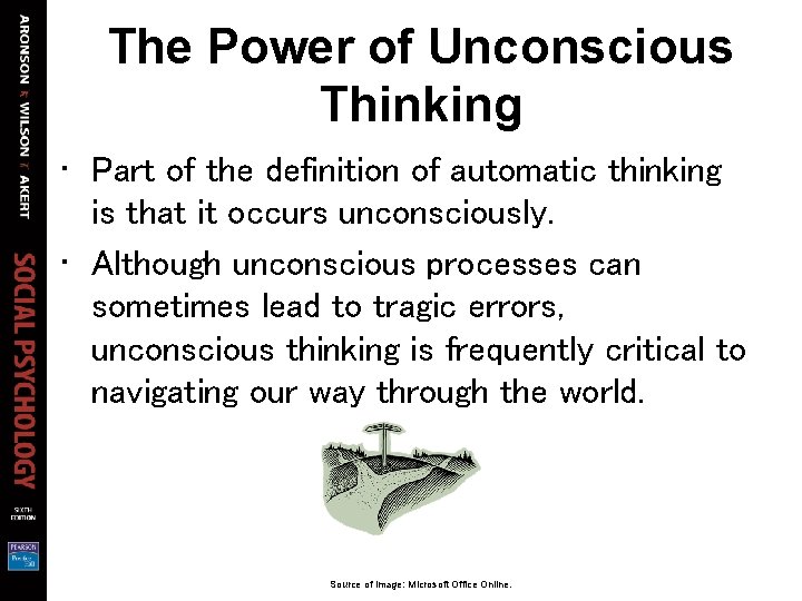 The Power of Unconscious Thinking • Part of the definition of automatic thinking is