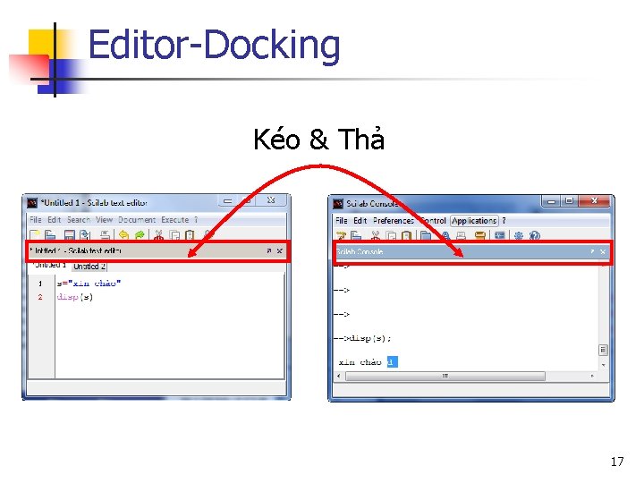 Editor-Docking Kéo & Thả 17 