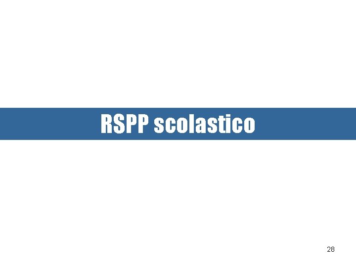 RSPP scolastico 28 