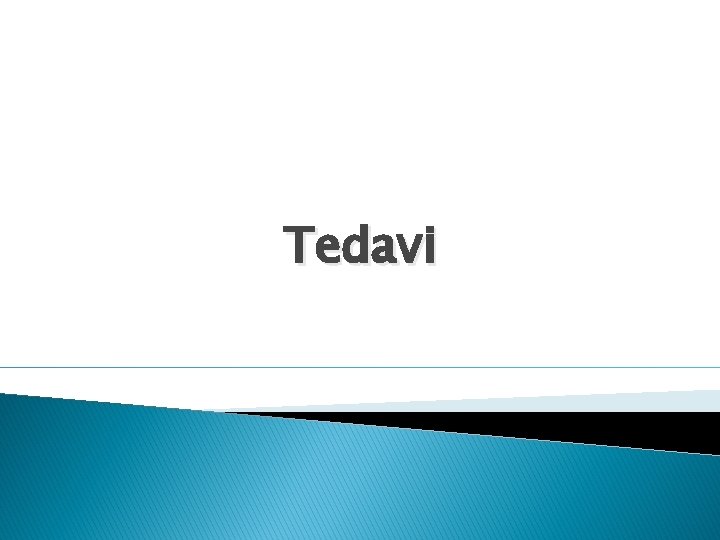 Tedavi 