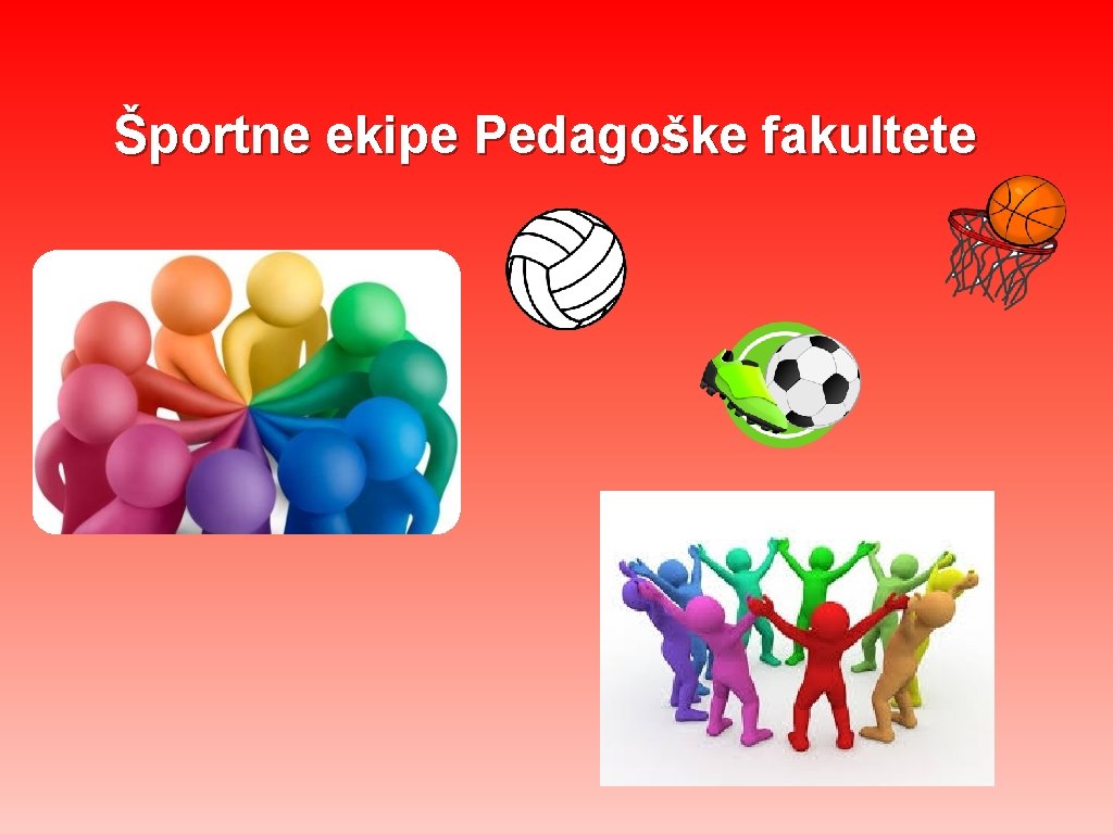 Športne ekipe Pedagoške fakultete 