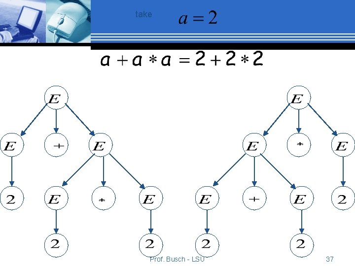 take Prof. Busch - LSU 37 