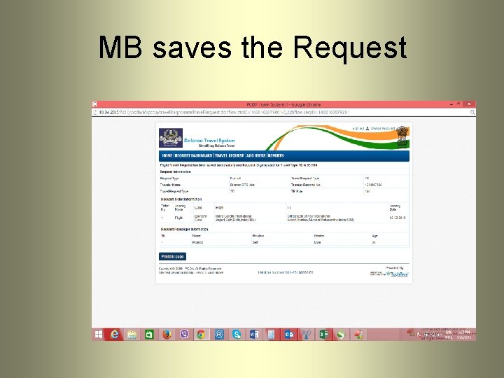 MB saves the Request 