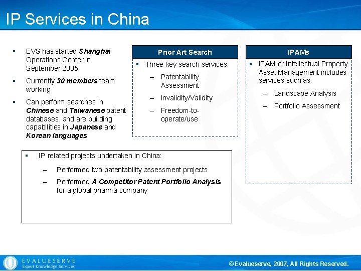 IP Services in China § § § EVS has started Shanghai Operations Center in
