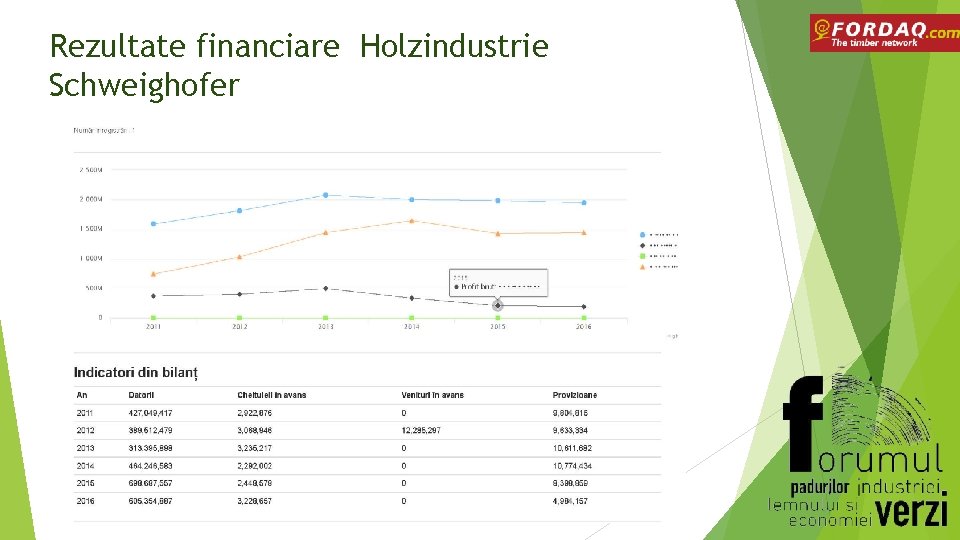 Rezultate financiare Holzindustrie Schweighofer 