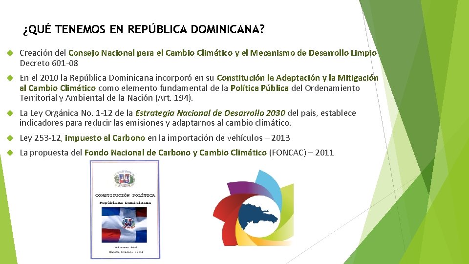Plan Nacional de Mitigacin y Adaptacin al Cambio
