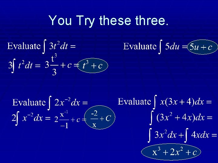 You Try these three. 