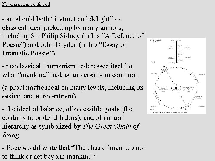 Neoclassicism continued - art should both “instruct and delight” - a classical ideal picked