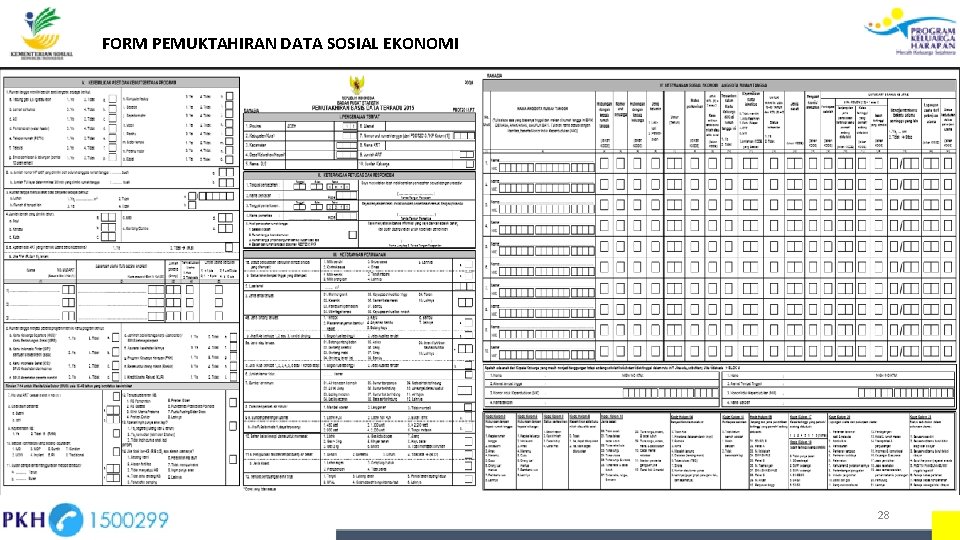 FORM PEMUKTAHIRAN DATA SOSIAL EKONOMI 28 FORM PEMUKTAHIRAN DATA SOSIAL EKONOMI 28