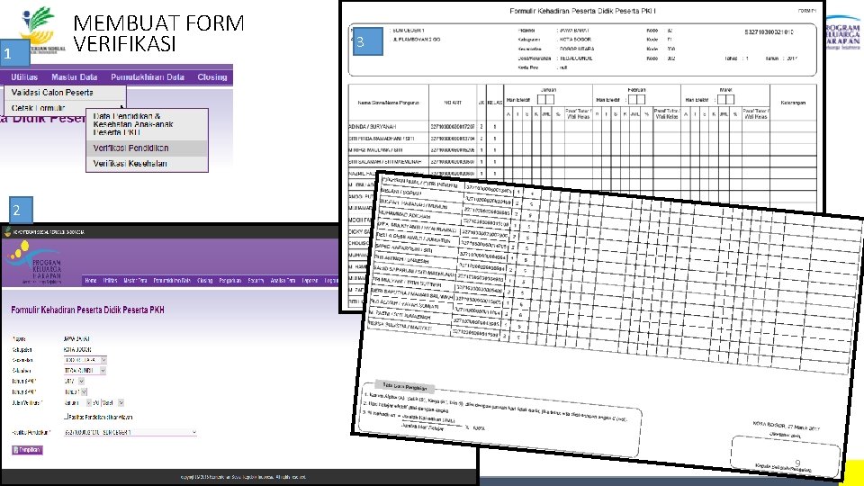 MEMBUAT FORM VERIFIKASI 1 3 2 9 MEMBUAT FORM VERIFIKASI 1 3 2 9