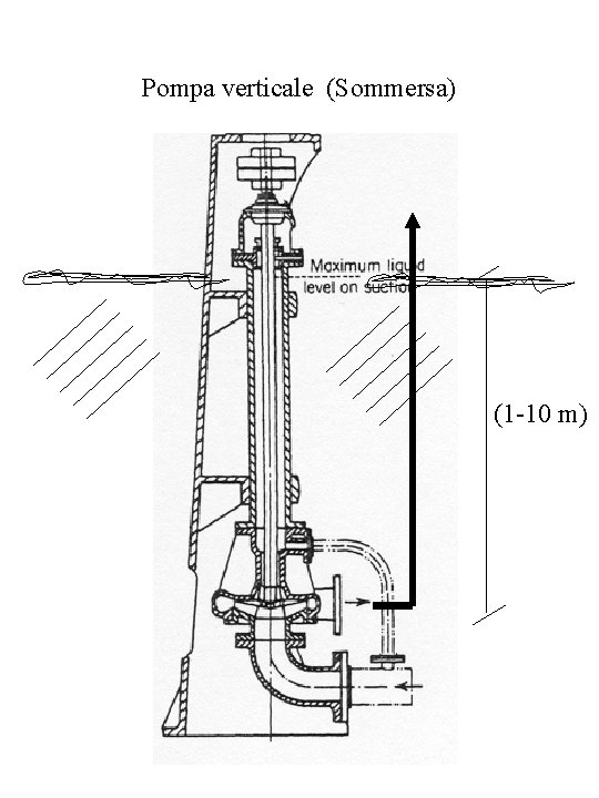 Pompa verticale (Sommersa) (1 -10 m) 