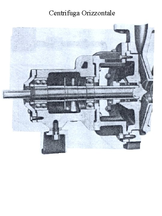 Centrifuga Orizzontale 