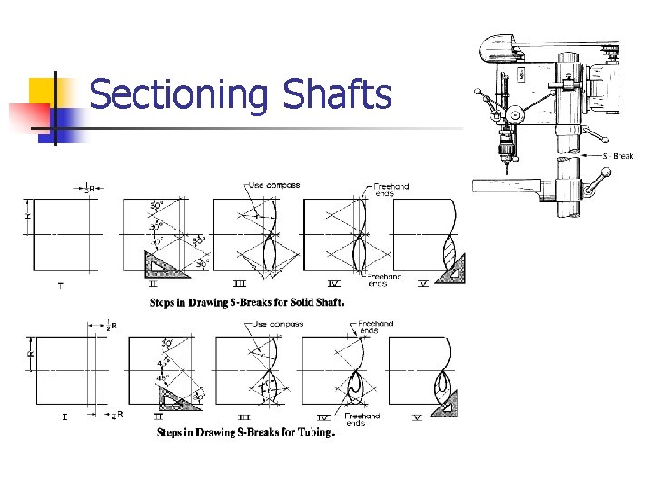 Sectioning Shafts 