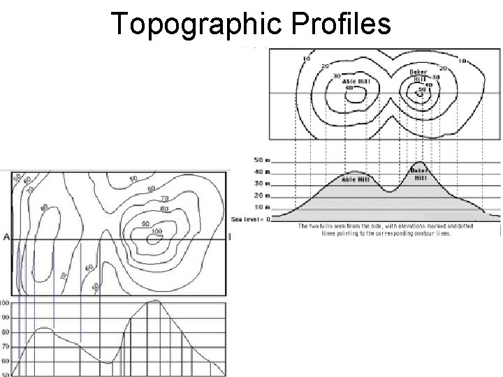 Topographic Profiles 