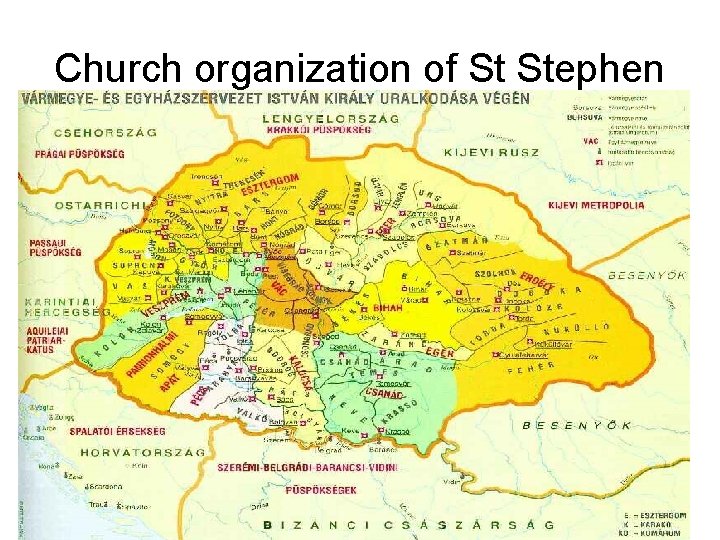 Church organization of St Stephen 