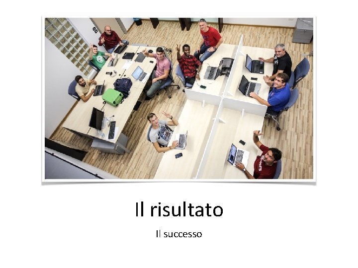 Il risultato Il successo 