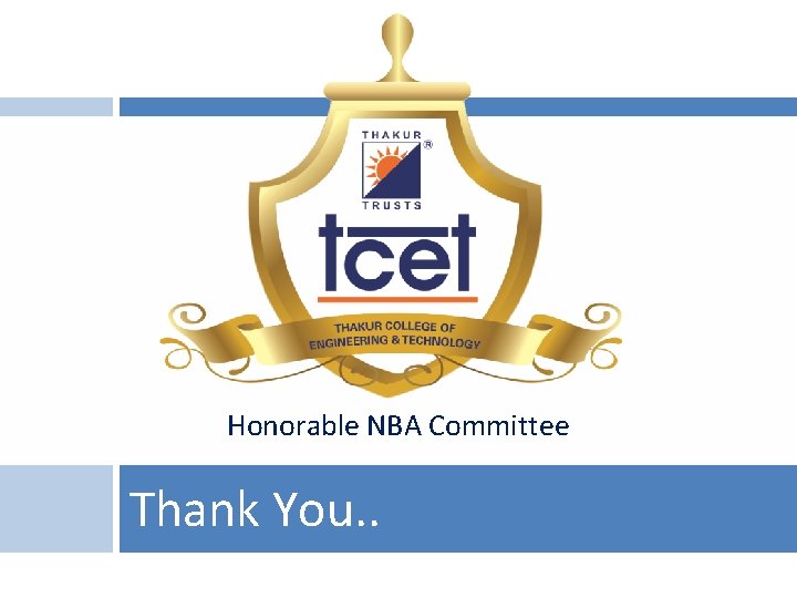 Honorable NBA Committee Thank You. . 
