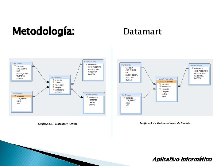 Metodología: Datamart Aplicativo Informático Metodología: Datamart Aplicativo Informático