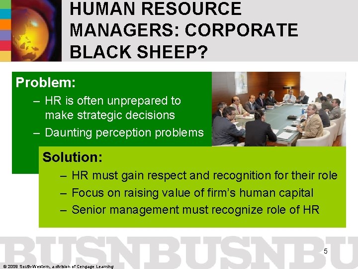Human Resources Problem CHAPTER 16 Human Resource Management BUILDING A TOPQUALITY