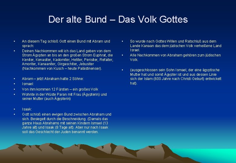 Von noah nach abraham