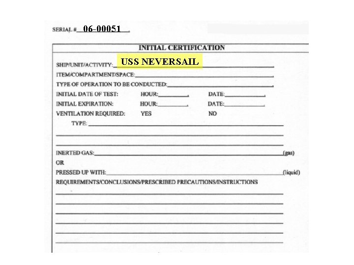 06 -00051 USS NEVERSAIL 06 -00051 USS NEVERSAIL