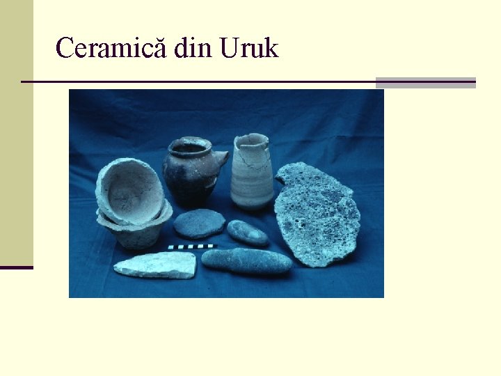 Ceramică din Uruk 