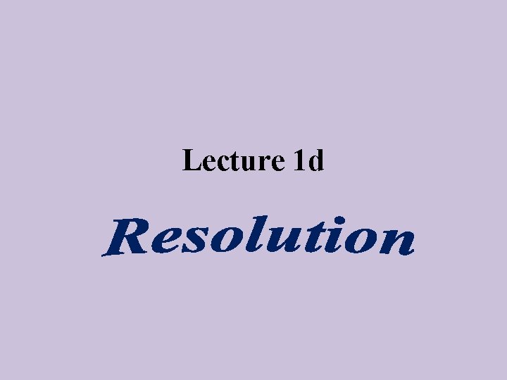 Lecture 1 d 