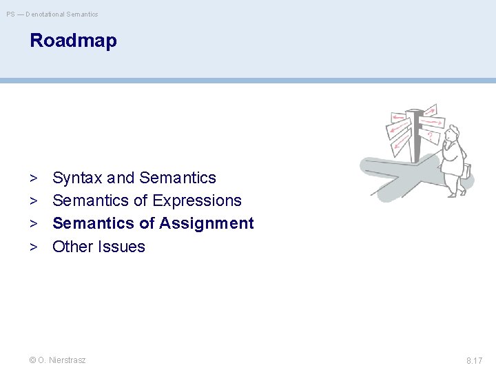 PS — Denotational Semantics Roadmap > Syntax and Semantics > Semantics of Expressions >