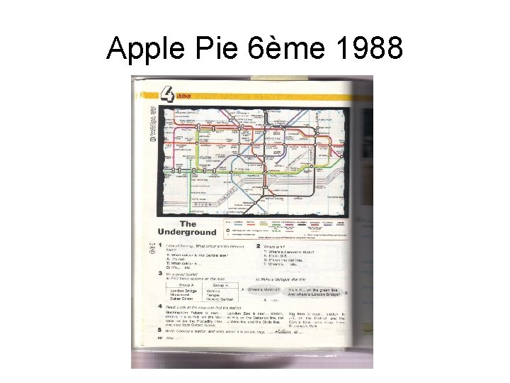 Apple Pie 6ème 1988 