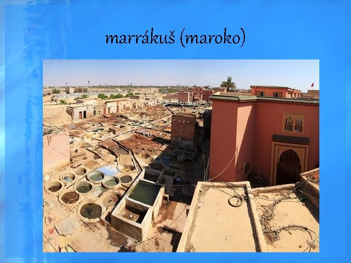 marrákuš (maroko) 