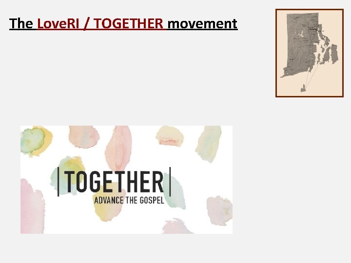 The Love. RI / TOGETHER movement 