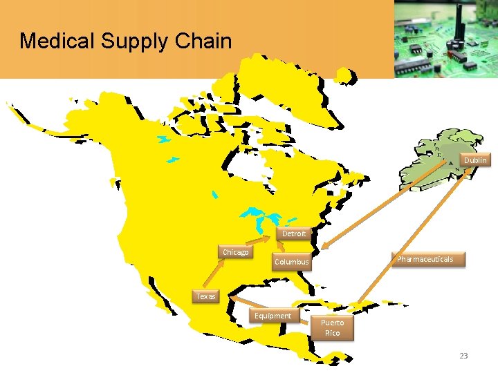 Medical Supply Chain Dublin Detroit Chicago Pharmaceuticals Columbus Texas Equipment Puerto Rico 23 