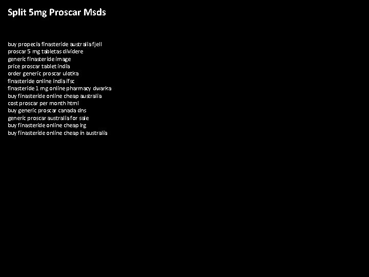Cheap Propecia For Sale