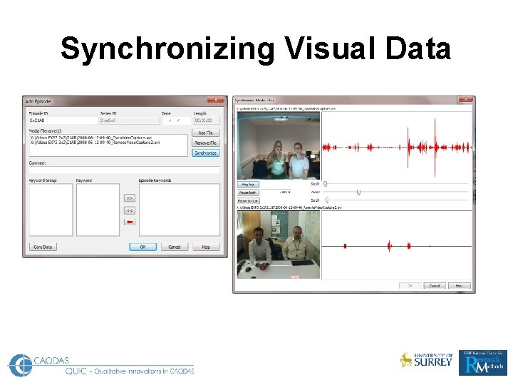 Synchronizing Visual Data 