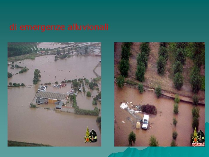 di emergenze alluvionali 