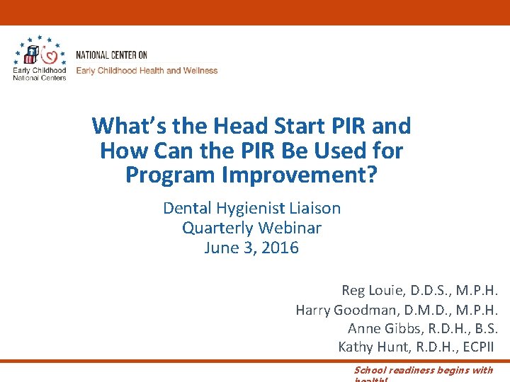  What’s the Head Start PIR and How Can the PIR Be Used for