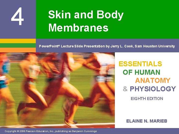 4 Skin and Body Membranes Power. Point® Lecture Slide Presentation by Jerry L. Cook,