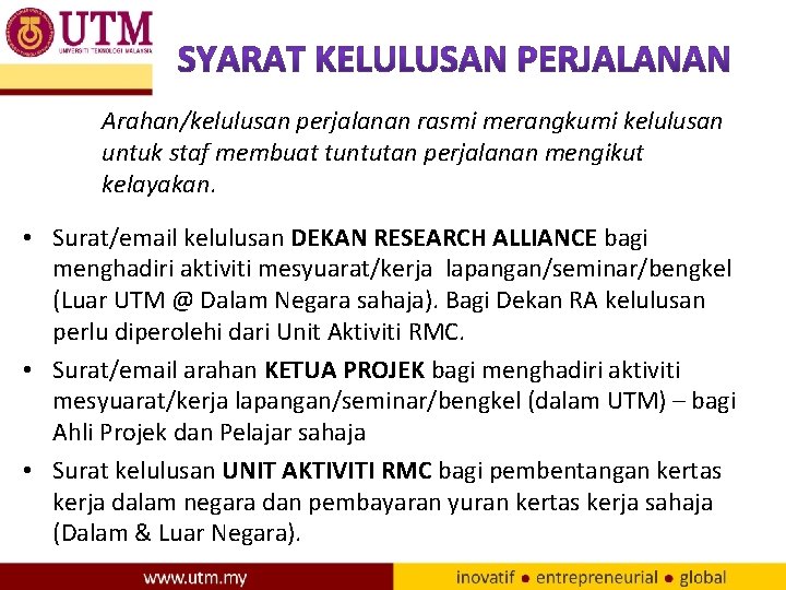 Pengurusan Pembayaran Penyelidikan Inspiring Creative And Innovative Minds