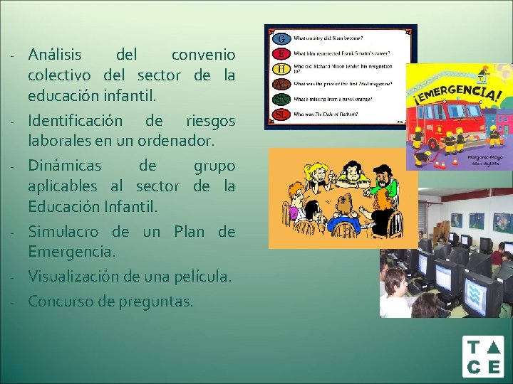 - - - Análisis del convenio colectivo del sector de la educación infantil. Identificación - - - Análisis del convenio colectivo del sector de la educación infantil. Identificación