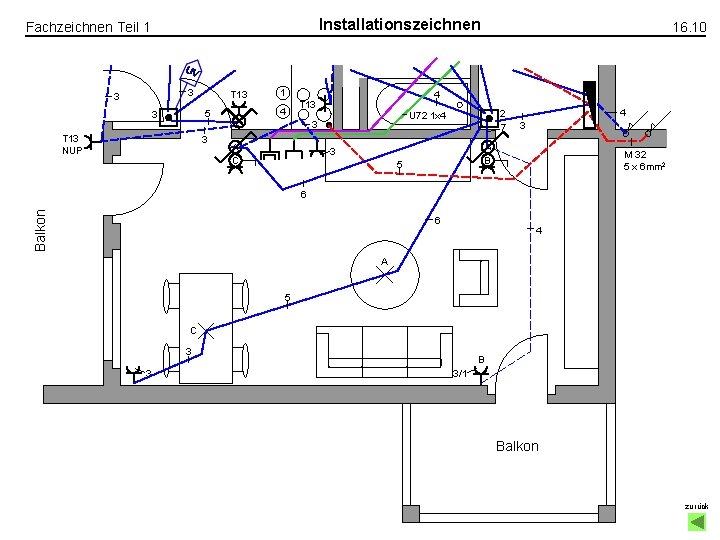 Installationszeichnen Fachzeichnen Teil 1 3 3 T 13 4 5 3 1 4 T Installationszeichnen Fachzeichnen Teil 1 3 3 T 13 4 5 3 1 4 T