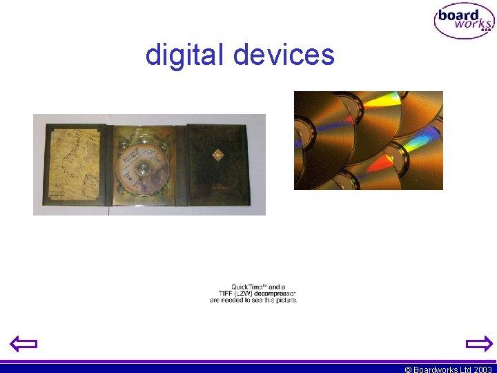 digital devices © Boardworks Ltd 2003 digital devices © Boardworks Ltd 2003