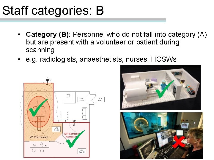 Staff categories: B • Category (B): Personnel who do not fall into category (A)