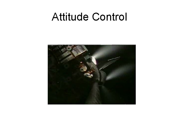 Attitude Control 