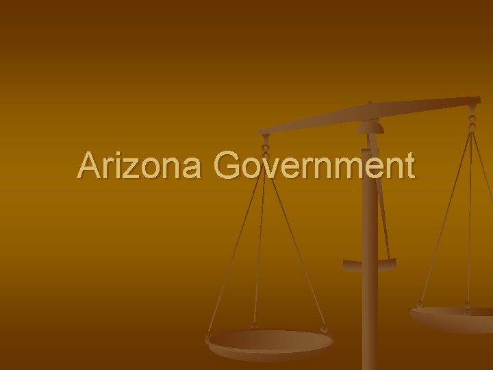 Arizona Government 